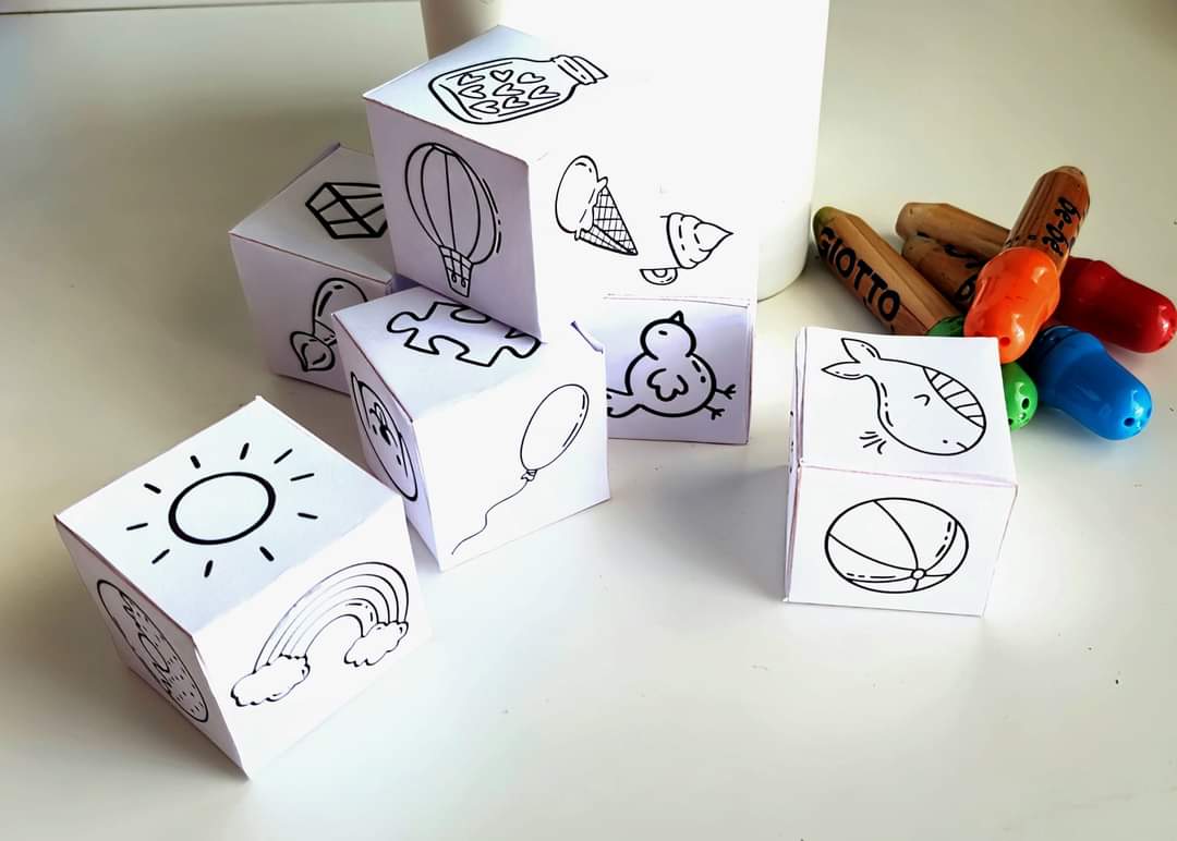 Printable story dice 6 pack - miscellaneous