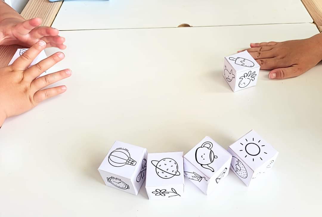 Printable story dice 6 pack - miscellaneous