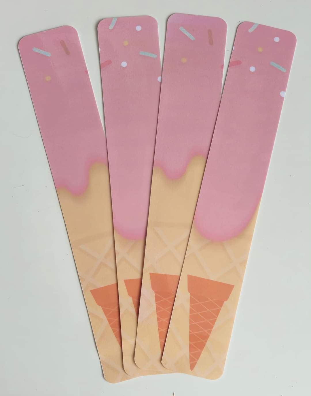 Playdoh mats - Ice cream parlour counting activity