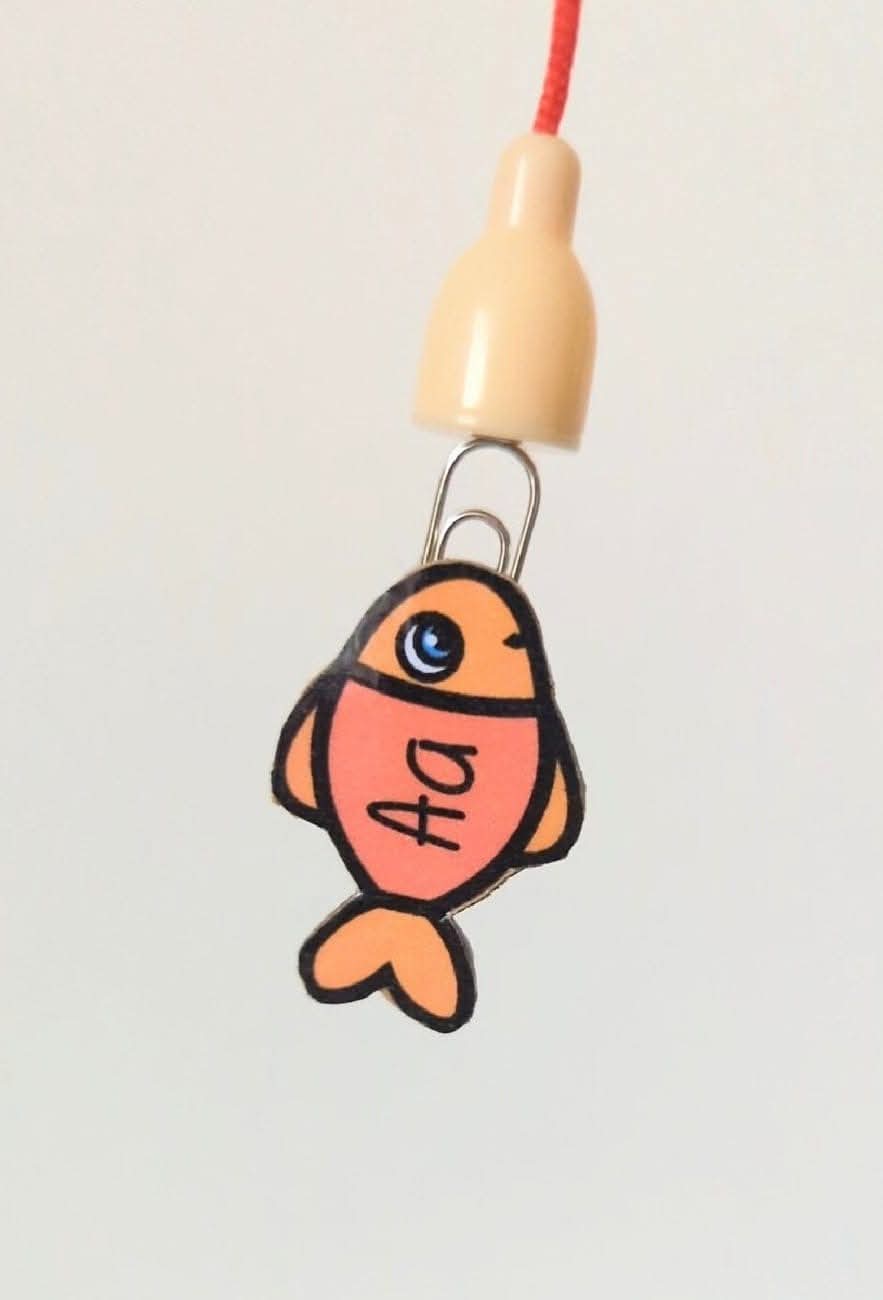 Alphabet fishing Flisat insert