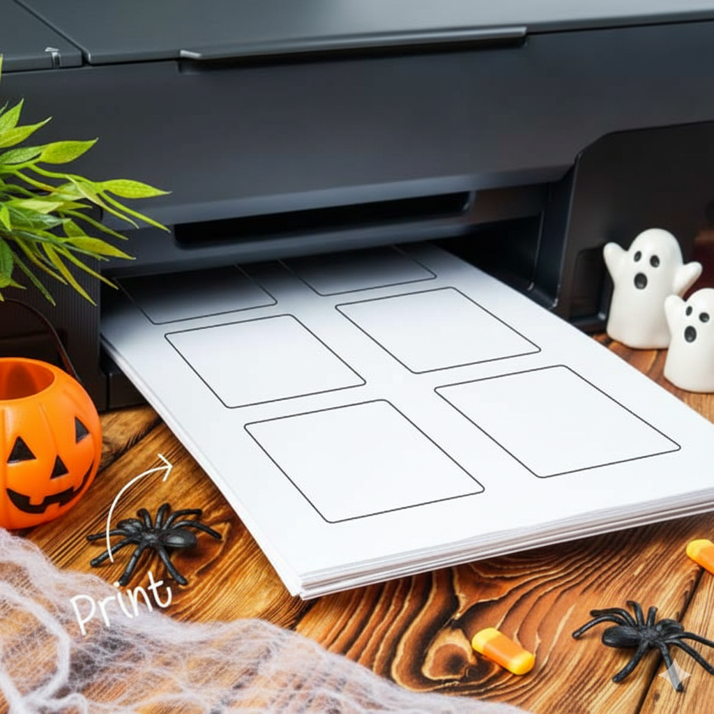 Haunted house Magnet tile toppers