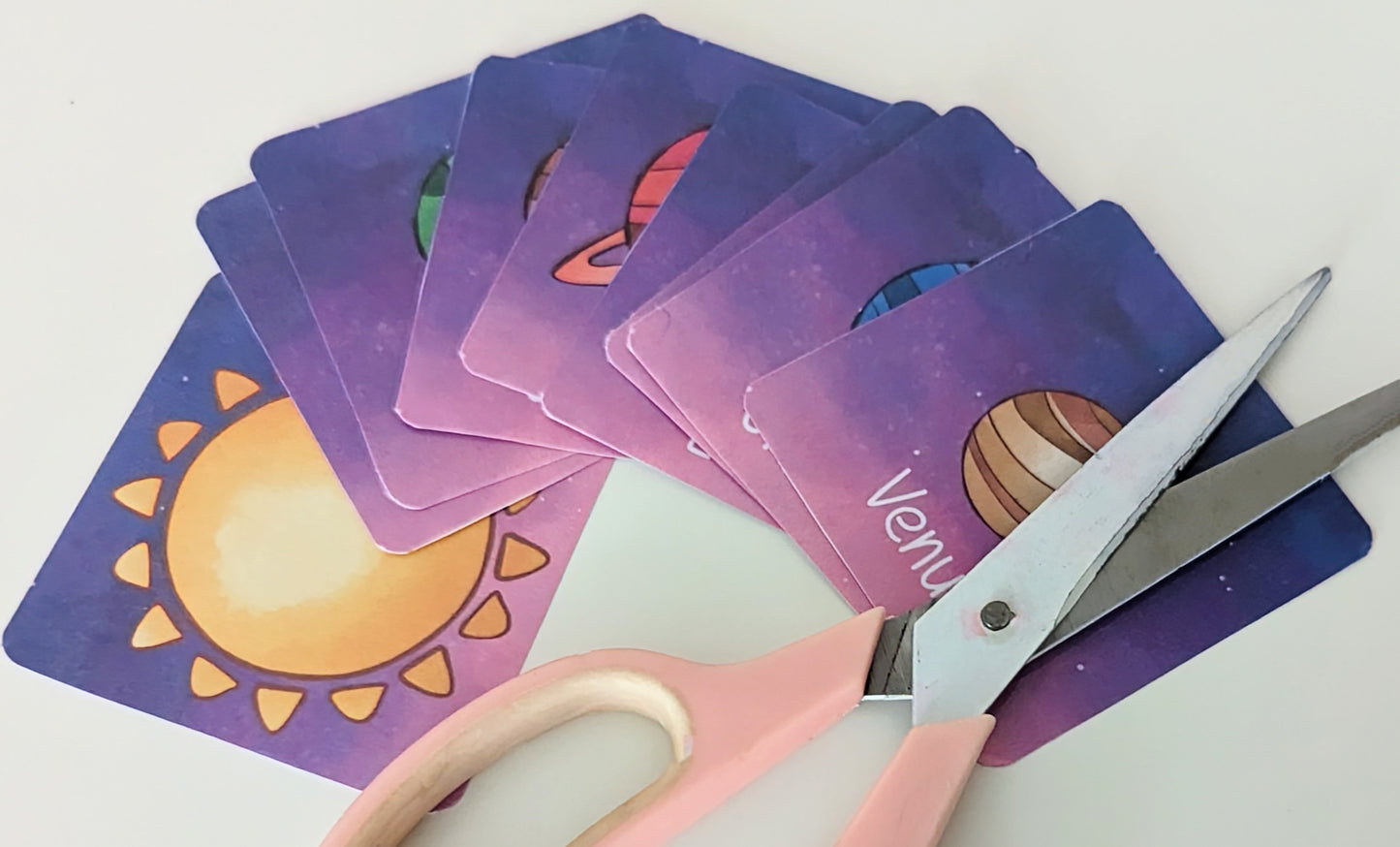 Magnet tile toppers - Space exploration planets