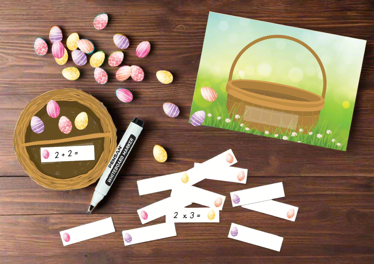 Printable Easter math activity - for all ages