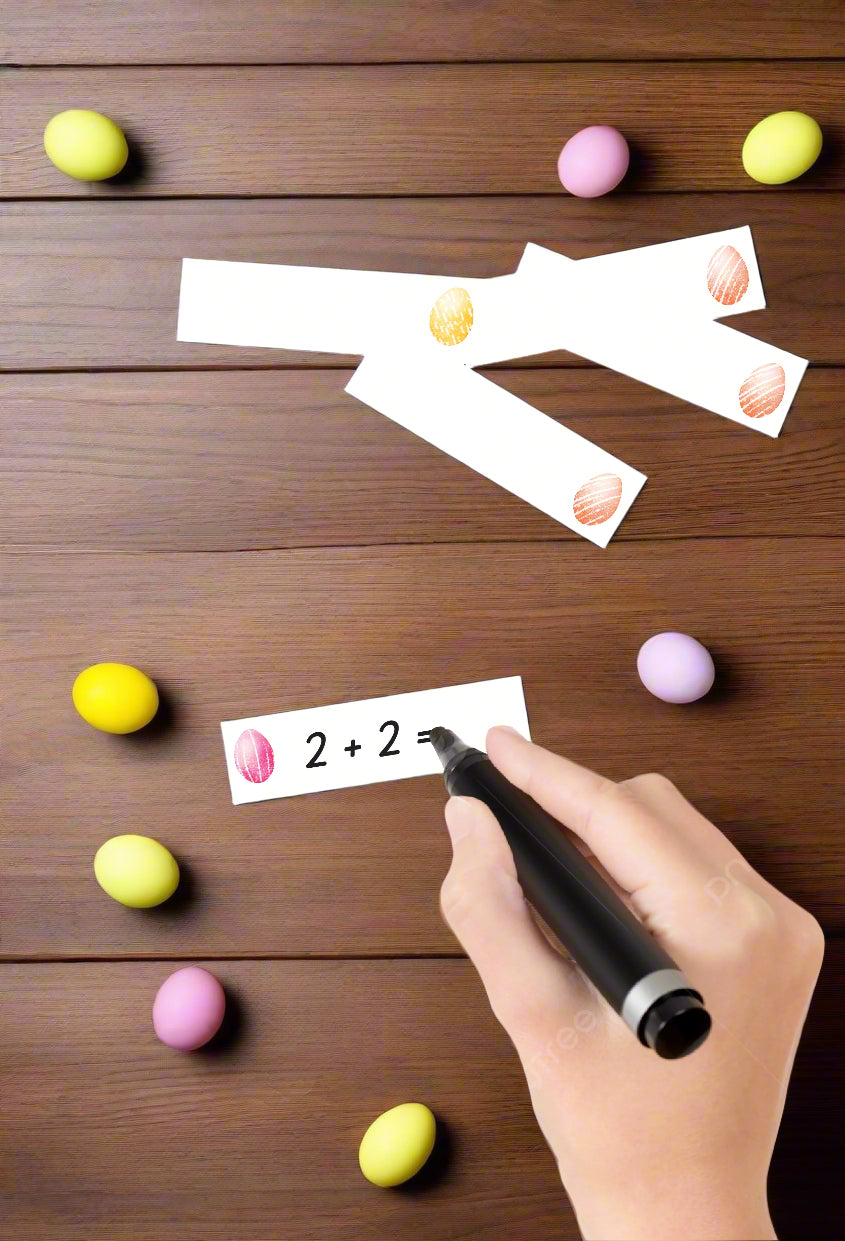 Printable Easter math activity - for all ages
