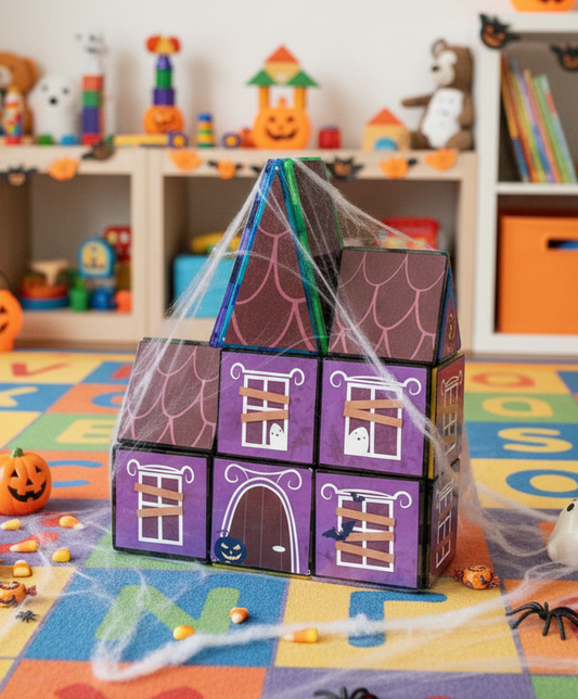 Magnet tile toppers - Haunted House