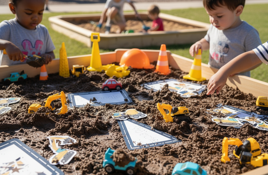 Kids Car Play Road Shapes