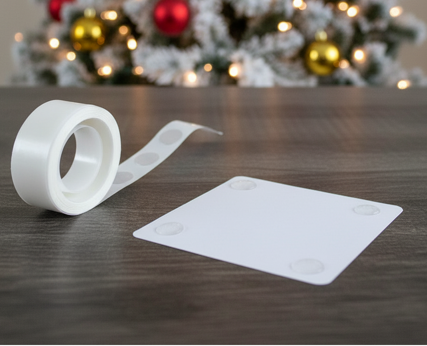 Magnet tile toppers - Christmas matching activity