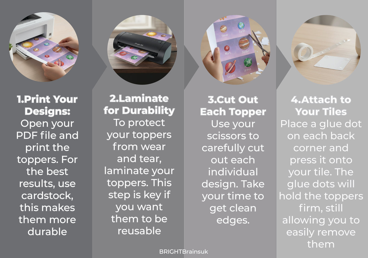 Number blocks Magnet tile toppers