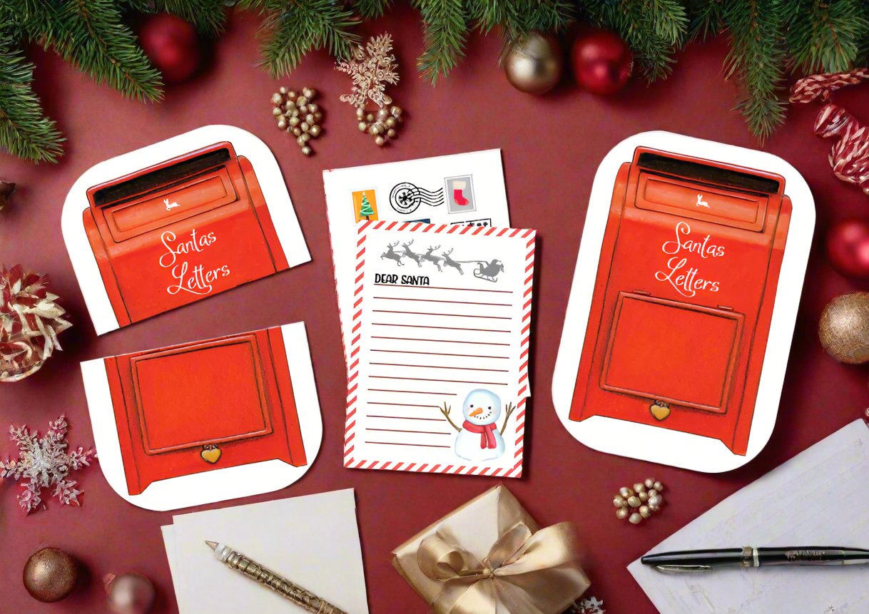 Flisat Insert - Letters to Santa Including Elf letter and alphabet matching activity