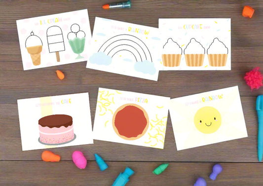 Playdough Mats - Creative set