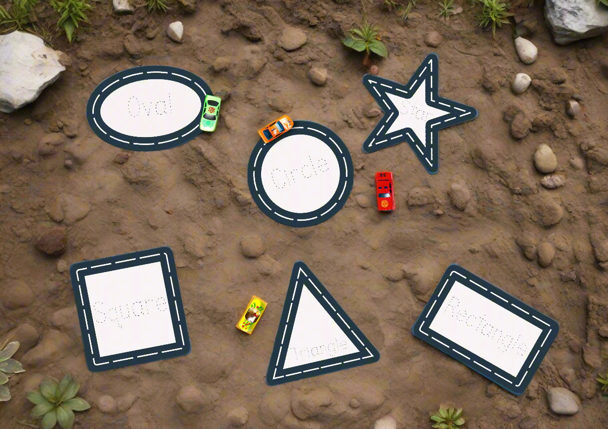 Kids Car Play Road Shapes
