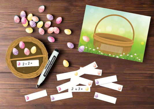 Printable Easter math activity - for all ages