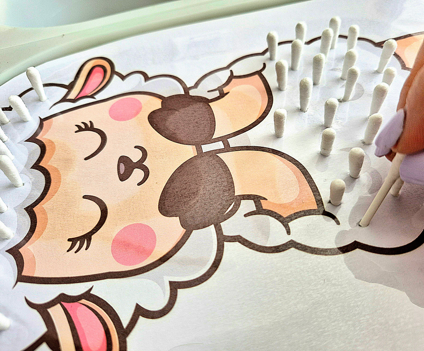 Flisat insert - Sheep Qtip/Cotton bud poke insert
