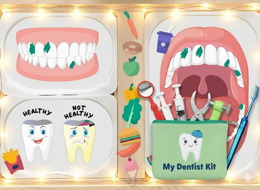 Dentist pretend play Flisat Insert