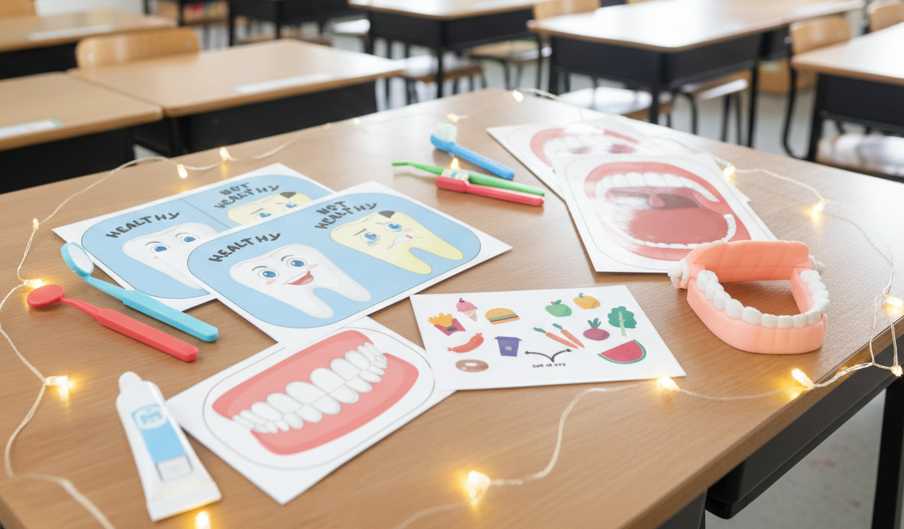 Dentist pretend play Flisat Insert