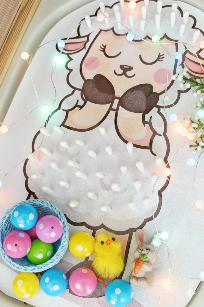 Flisat insert - Sheep Qtip/Cotton bud poke insert