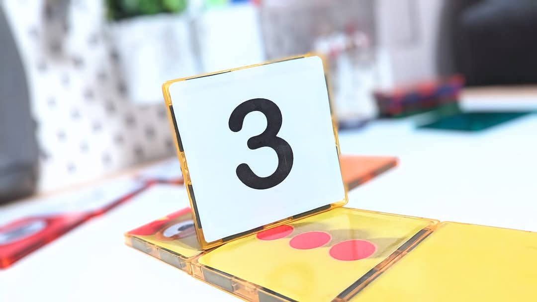Number blocks Magnet tile toppers