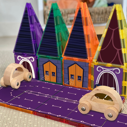 Halloween Road Magnet tile Toppers